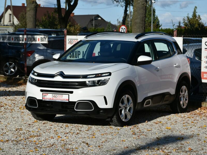 Citroen C5 Aircross 1.5HDi 130KM Manual 2019r. SALON Serwisowany FV23 LED