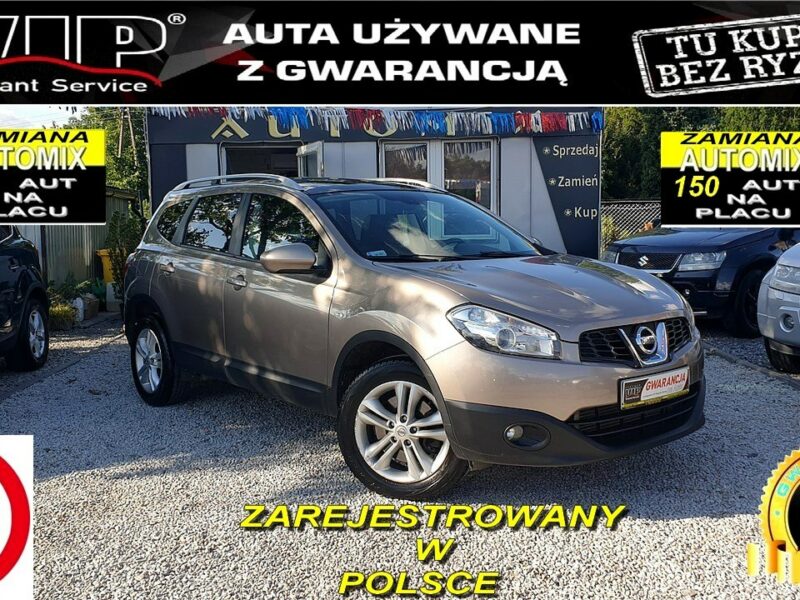 Nissan Qashqai+2 -SPRZEDANY- Manual 2,0 150KM!Panorama,Zarejestrowany,GWARANCJA I (2008-)