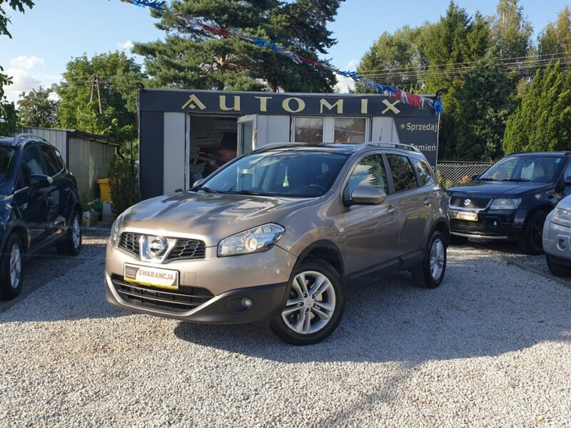 Nissan Qashqai+2 -SPRZEDANY- Manual 2,0 150KM!Panorama,Zarejestrowany,GWARANCJA I (2008-)