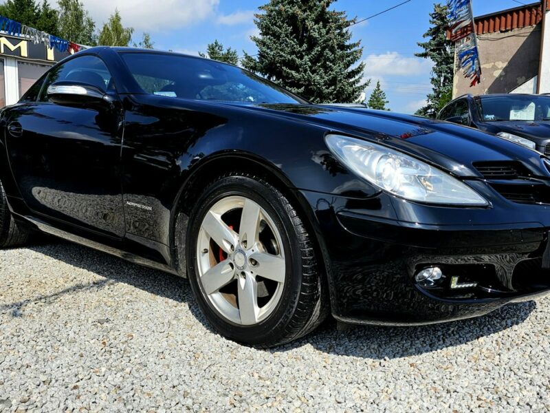 Mercedes SLK 200 -SPRZEDANY- 1- WŁ-Czerwona skóra! Super utrzymany !Manual, PRZEBIEG! R171 (2004-2011)