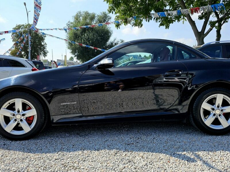 Mercedes SLK 200 -SPRZEDANY- 1- WŁ-Czerwona skóra! Super utrzymany !Manual, PRZEBIEG! R171 (2004-2011)