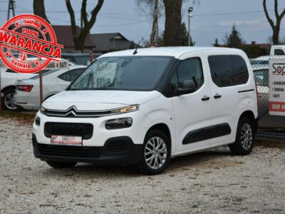Citroen Berlingo 1.2 PureTech 110KM 2019r. Salon FV23 Klima TEMPOMAT 106tkm Polecam III (2018-)