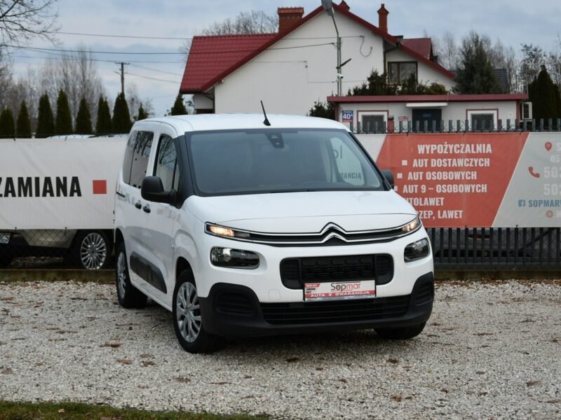 Citroen Berlingo 1.2 PureTech 110KM 2019r. Salon FV23 Klima TEMPOMAT 106tkm Polecam III (2018-)