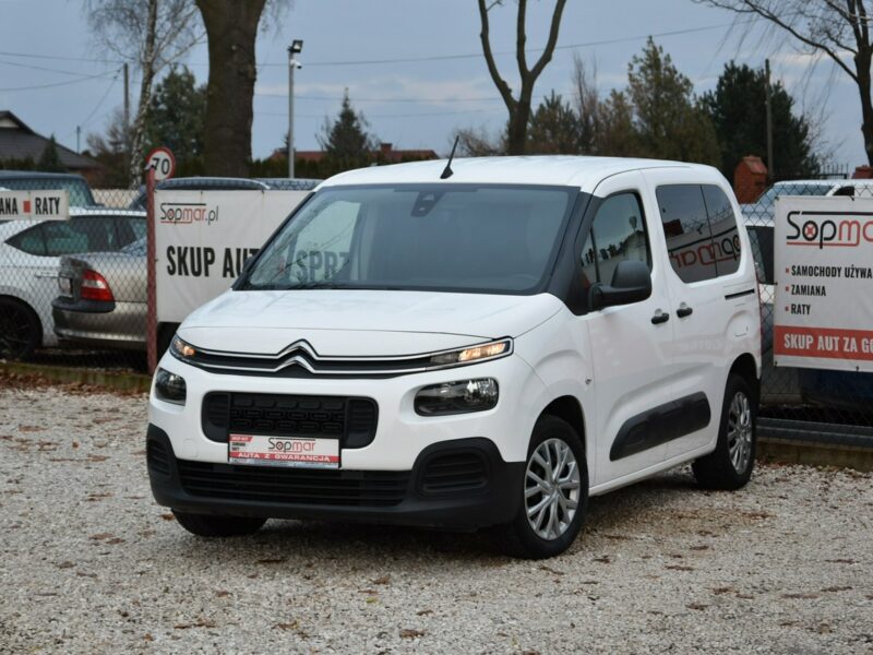 Citroen Berlingo 1.2 PureTech 110KM 2019r. Salon FV23 Klima TEMPOMAT 106tkm Polecam III (2018-)