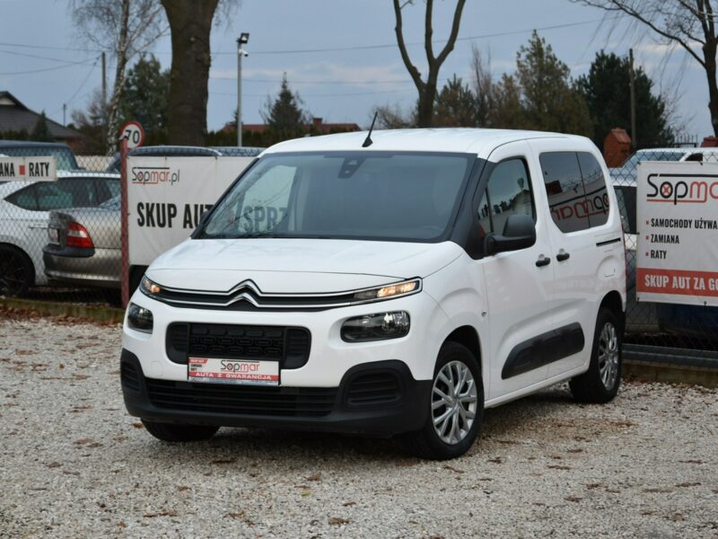 Citroen Berlingo 1.2 PureTech 110KM 2019r. Salon FV23 Klima TEMPOMAT 106tkm Polecam III (2018-)
