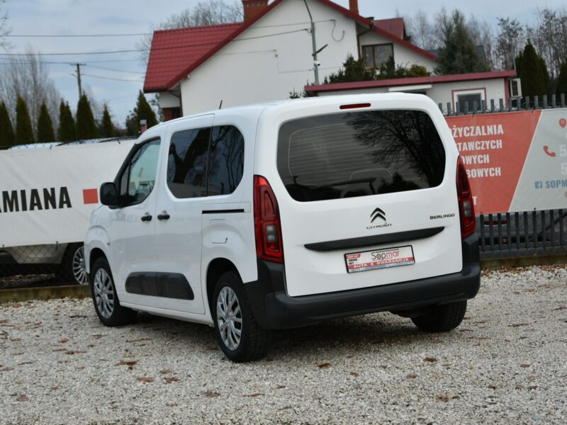 Citroen Berlingo 1.2 PureTech 110KM 2019r. Salon FV23 Klima TEMPOMAT 106tkm Polecam III (2018-)
