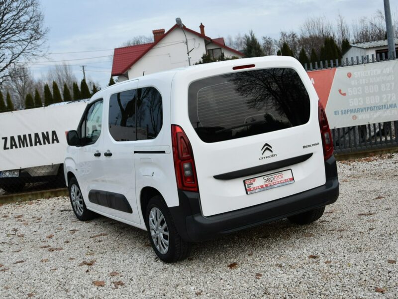 Citroen Berlingo 1.2 PureTech 110KM 2019r. Salon FV23 Klima TEMPOMAT 106tkm Polecam III (2018-)