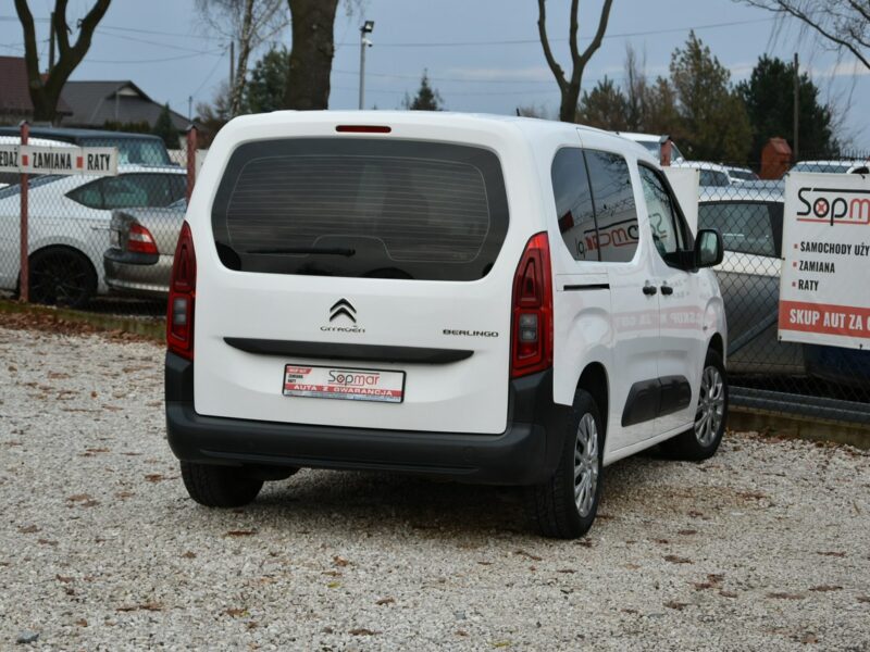 Citroen Berlingo 1.2 PureTech 110KM 2019r. Salon FV23 Klima TEMPOMAT 106tkm Polecam III (2018-)