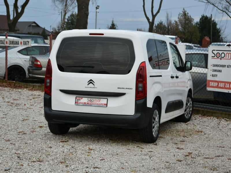 Citroen Berlingo 1.2 PureTech 110KM 2019r. Salon FV23 Klima TEMPOMAT 106tkm Polecam III (2018-)
