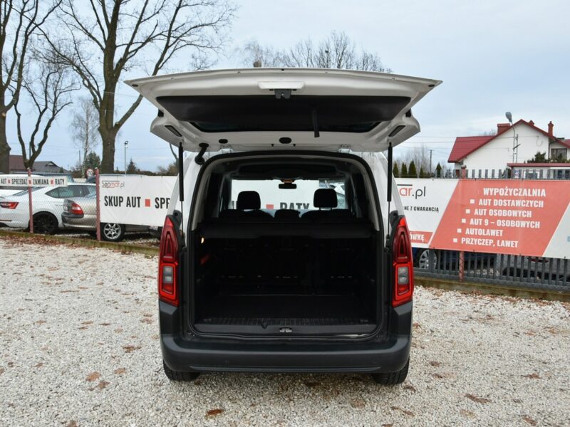 Citroen Berlingo 1.2 PureTech 110KM 2019r. Salon FV23 Klima TEMPOMAT 106tkm Polecam III (2018-)