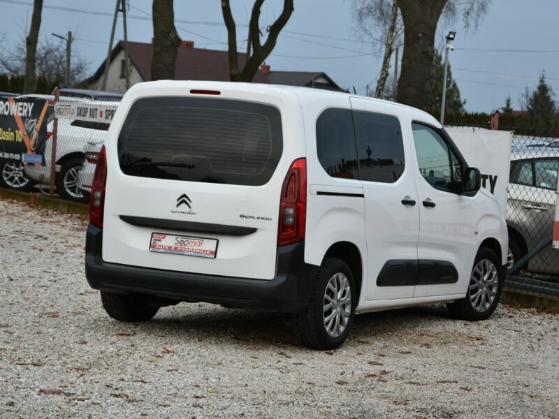 Citroen Berlingo 1.2 PureTech 110KM 2019r. Salon FV23 Klima TEMPOMAT 106tkm Polecam III (2018-)