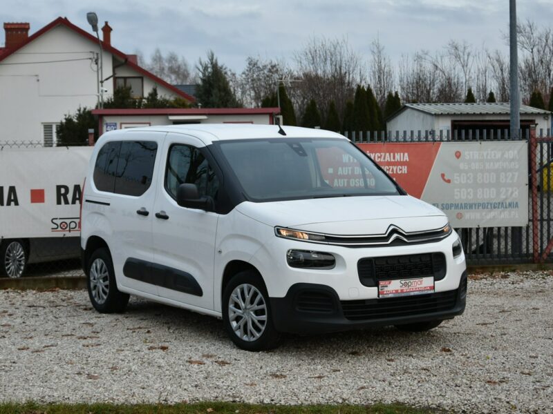 Citroen Berlingo 1.2 PureTech 110KM 2019r. Salon FV23 Klima TEMPOMAT 106tkm Polecam III (2018-)