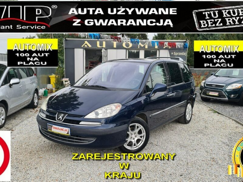 Peugeot 807 -SPRZEDANY- Manual* 7 osobowy *FULL Opcja / Super Stan -GWARANCJA