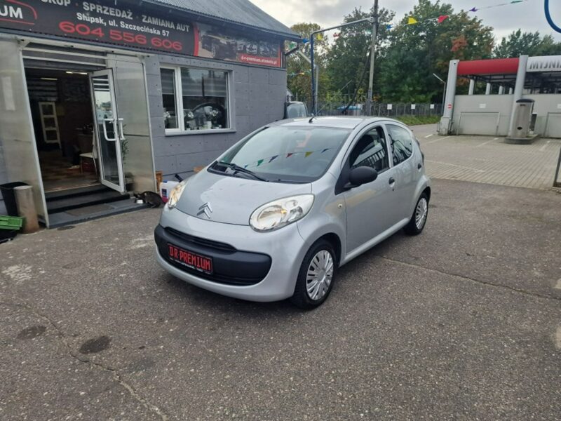 Citroen C1 1.0 Benzyna 68 KM, Dwa Klucze, Lakier Metalik, USB, AUX, SD I (2005-2014)