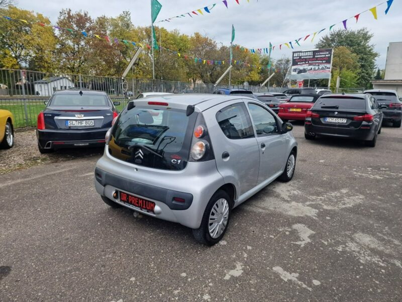 Citroen C1 1.0 Benzyna 68 KM, Dwa Klucze, Lakier Metalik, USB, AUX, SD I (2005-2014)