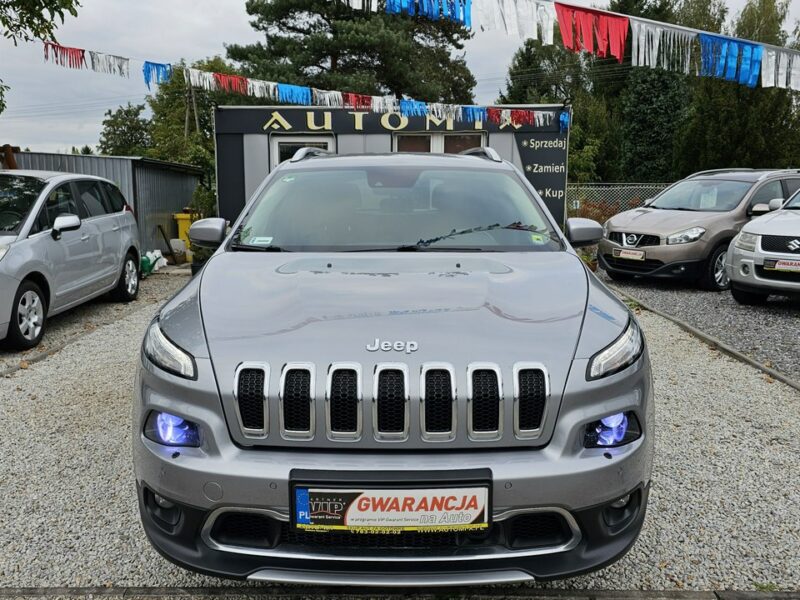 Jeep Cherokee -SPRZEDANY- Salon PL,Full opcja,4X4,Sam parkuje,Aktywny temp.Skóra V (2014-)