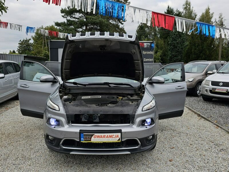 Jeep Cherokee -SPRZEDANY- Salon PL,Full opcja,4X4,Sam parkuje,Aktywny temp.Skóra V (2014-)