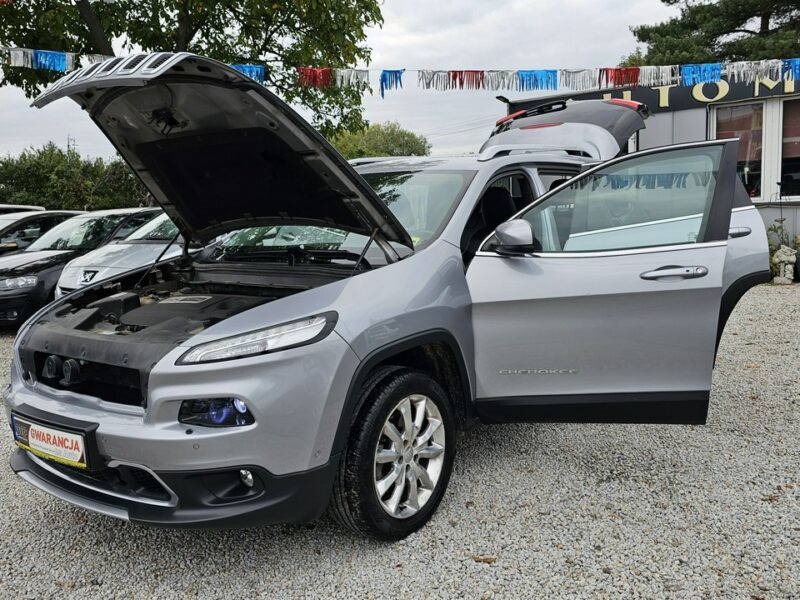 Jeep Cherokee -SPRZEDANY- Salon PL,Full opcja,4X4,Sam parkuje,Aktywny temp.Skóra V (2014-)