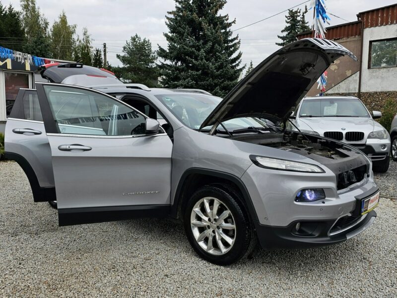 Jeep Cherokee -SPRZEDANY- Salon PL,Full opcja,4X4,Sam parkuje,Aktywny temp.Skóra V (2014-)