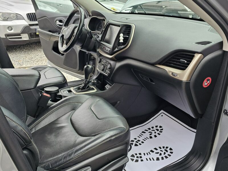 Jeep Cherokee -SPRZEDANY- Salon PL,Full opcja,4X4,Sam parkuje,Aktywny temp.Skóra V (2014-)