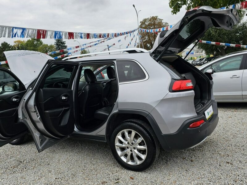 Jeep Cherokee -SPRZEDANY- Salon PL,Full opcja,4X4,Sam parkuje,Aktywny temp.Skóra V (2014-)