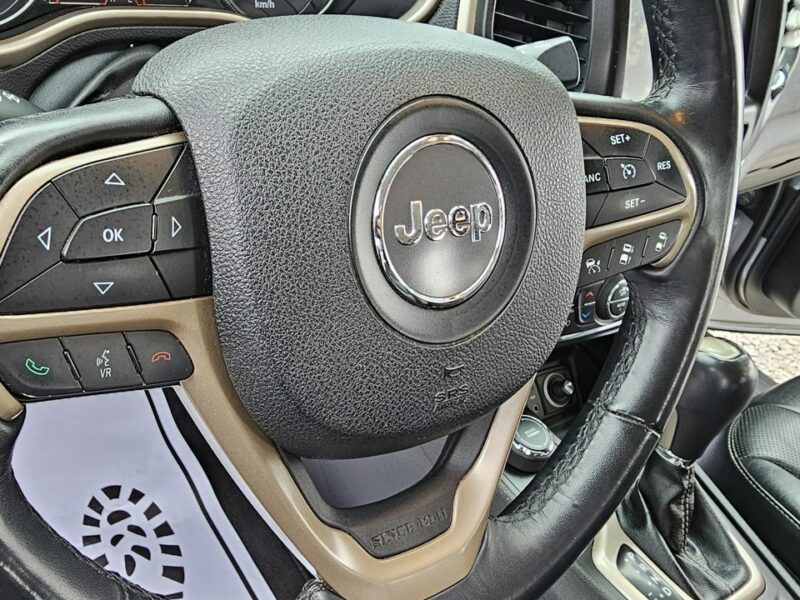 Jeep Cherokee -SPRZEDANY- Salon PL,Full opcja,4X4,Sam parkuje,Aktywny temp.Skóra V (2014-)