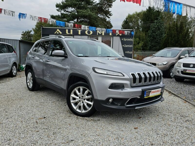 Jeep Cherokee -SPRZEDANY- Salon PL,Full opcja,4X4,Sam parkuje,Aktywny temp.Skóra V (2014-)