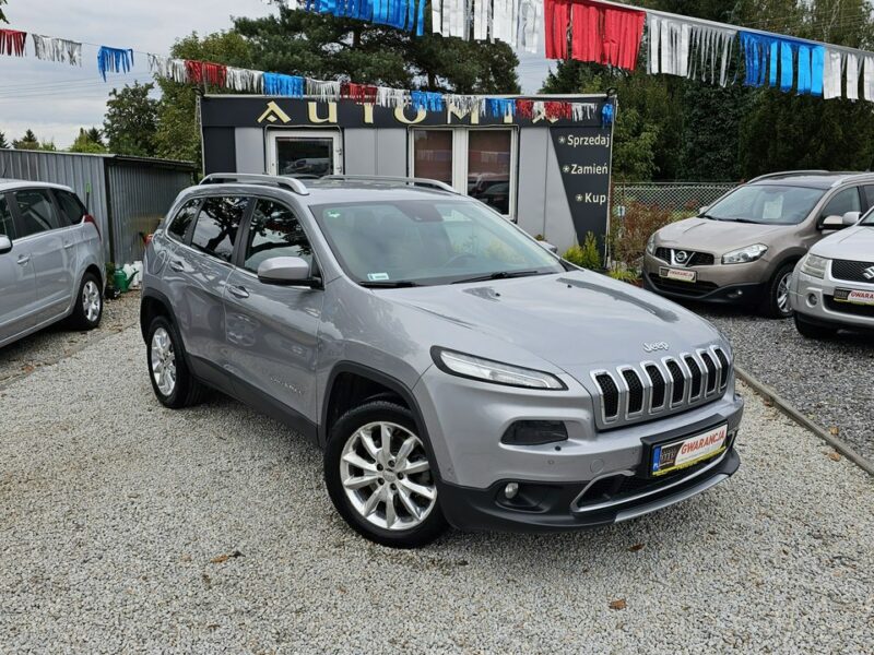 Jeep Cherokee -SPRZEDANY- Salon PL,Full opcja,4X4,Sam parkuje,Aktywny temp.Skóra V (2014-)