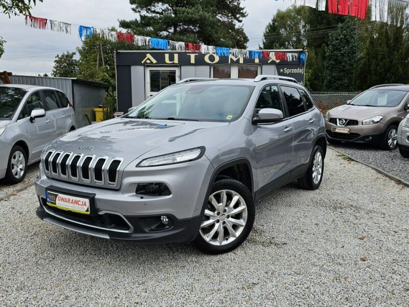 Jeep Cherokee -SPRZEDANY- Salon PL,Full opcja,4X4,Sam parkuje,Aktywny temp.Skóra V (2014-)
