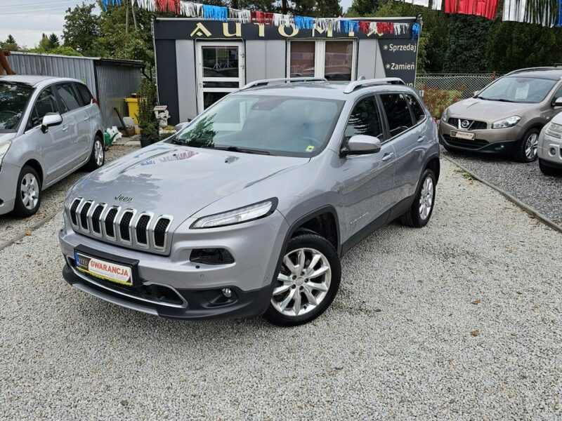Jeep Cherokee -SPRZEDANY- Salon PL,Full opcja,4X4,Sam parkuje,Aktywny temp.Skóra V (2014-)