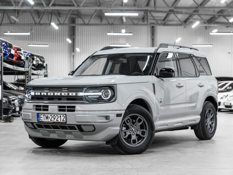 Ford Bronco Sport Big Bend 184 KM 4x4. Bezwypadkowy. Po pełnej konwersji!