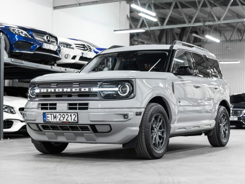 Ford Bronco Sport Big Bend 184 KM 4x4. Bezwypadkowy. Po pełnej konwersji!