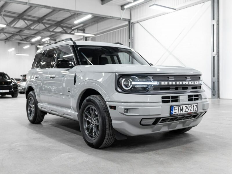 Ford Bronco Sport Big Bend 184 KM 4x4. Bezwypadkowy. Po pełnej konwersji!