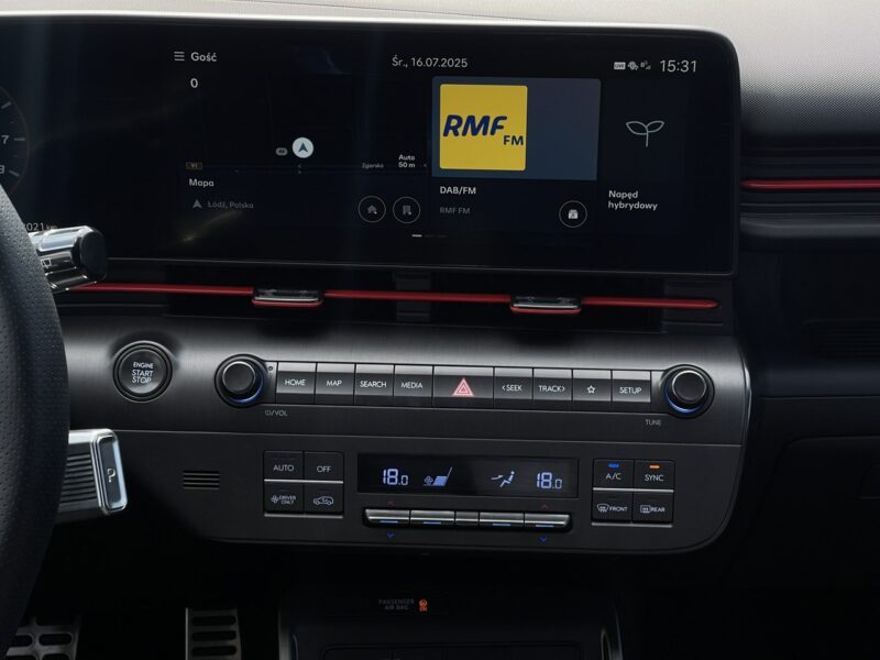 Hyundai Kona 1.6 GDI 6DCT 2WD (129 KM) MY25 N-line - demo dostępne od ręki II (2023-)