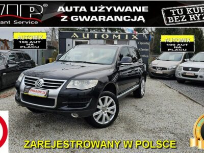Volkswagen Touareg -SPRZEDANY- Lift ,SUPER STAN! 4X4,Skóra,Navi,Automat,,GWARANCJA, I (2002-2010)