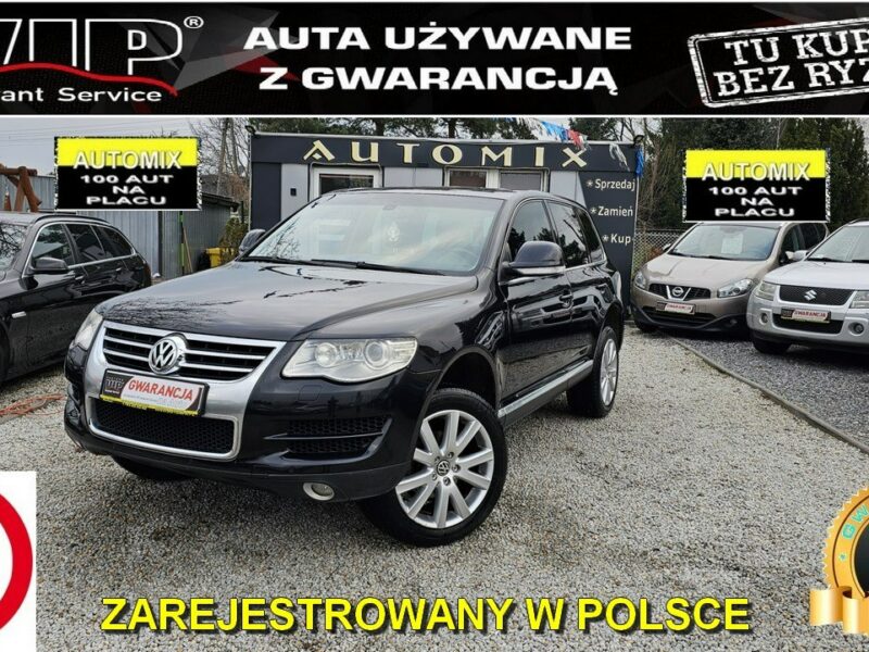 Volkswagen Touareg -SPRZEDANY- Lift ,SUPER STAN! 4X4,Skóra,Navi,Automat,,GWARANCJA, I (2002-2010)