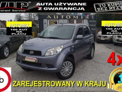 Daihatsu Terios -SPRZEDANY- 4X4 ,super stan!Klima , Hak ,N.Sprzęgło,Oleje,Filtry II (2006-)
