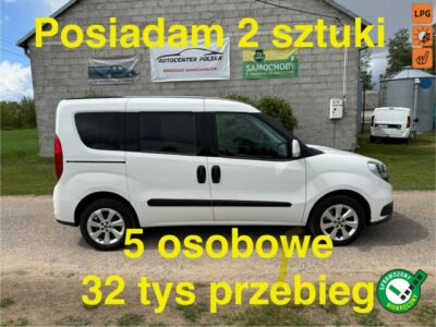 Fiat Doblo 1.4 T jet Benzyna z Nowym LPG, 32 tyś przebiegu II (2009-)