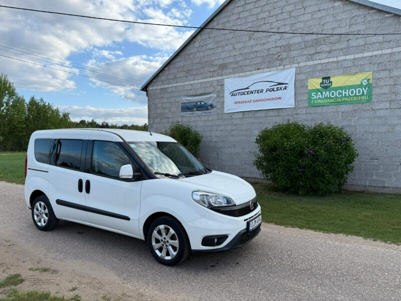 Fiat Doblo 1.4 T jet Benzyna z Nowym LPG, 32 tyś przebiegu II (2009-)