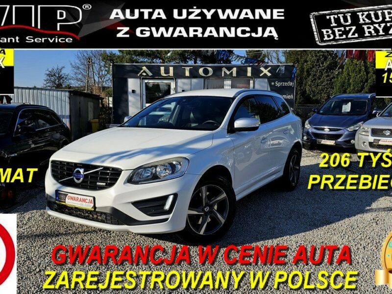 Volvo XC 60 R-Design D4* NiskiPrzebieg 206 Tyś *Gwarancja w cenie *Możliwa ZAMIANA I (2008-2017)