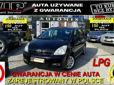 Toyota Corolla Verso -SPRZEDANY- 1,8 Benzyna + Gaz, Super Stan, Zarejestrowana w PL II (2001-2006)