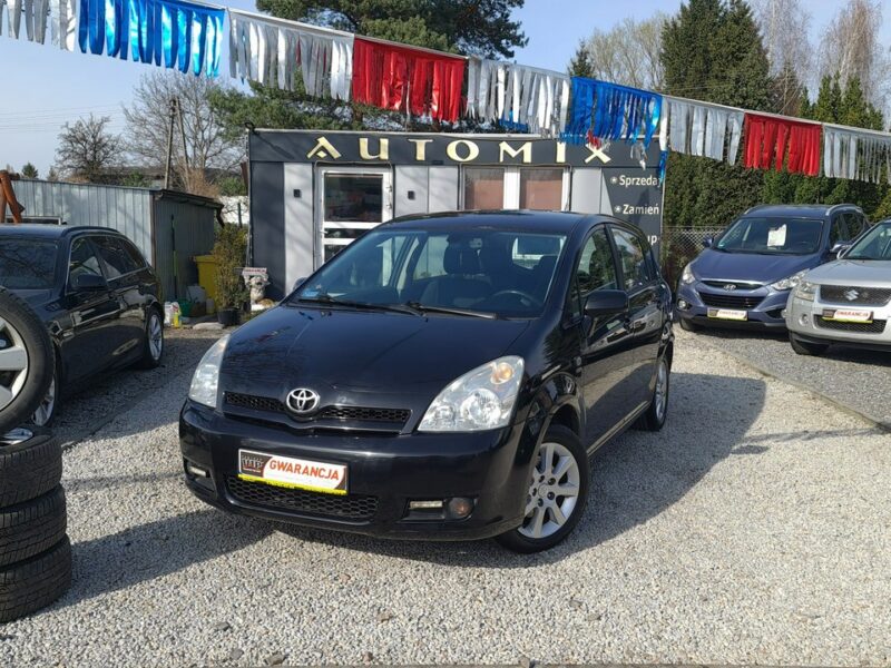 Toyota Corolla Verso -SPRZEDANY- 1,8 Benzyna + Gaz, Super Stan, Zarejestrowana w PL II (2001-2006)