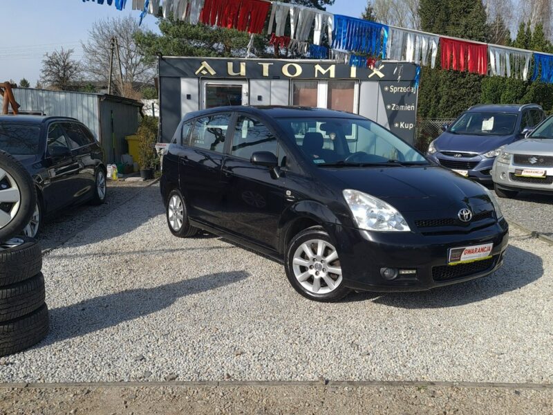 Toyota Corolla Verso -SPRZEDANY- 1,8 Benzyna + Gaz, Super Stan, Zarejestrowana w PL II (2001-2006)