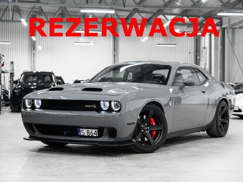 Dodge Challenger SRT Hellcat 6.2 V8 HEMI 727KM. Salon Polska! Bezwypadkowy. FV 23%. III (2008-)