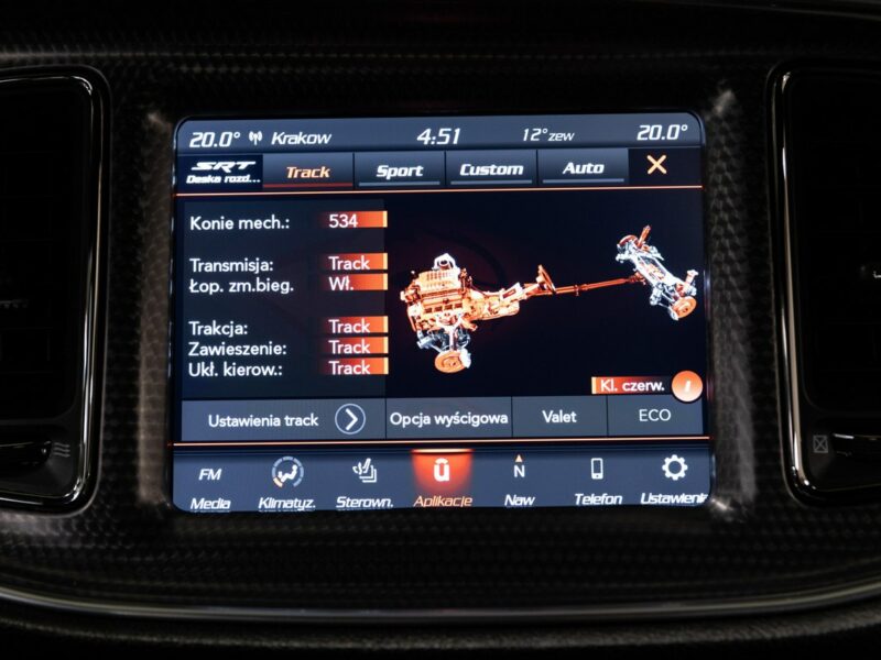 Dodge Challenger SRT Hellcat 6.2 V8 HEMI 727KM. Salon Polska! Bezwypadkowy. FV 23%. III (2008-)