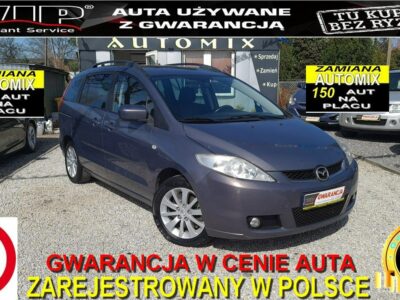 Mazda 5 -SPRZEDANY- 2.0 DIESEL ! 7-Os ,Zadbana ,Możliwa Zamiana I (2005-2010)