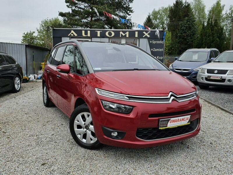 Citroen C4 Grand Picasso -SPRZEDANY- 7-mio os. MANUAL ,100%Oryginalny Lakier, Full -GWARANCJA/ II (2013-)