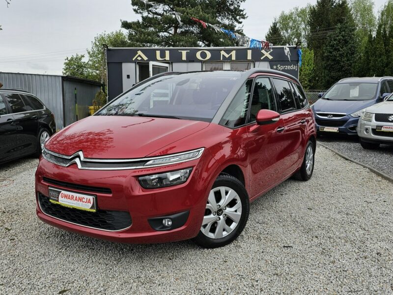 Citroen C4 Grand Picasso -SPRZEDANY- 7-mio os. MANUAL ,100%Oryginalny Lakier, Full -GWARANCJA/ II (2013-)