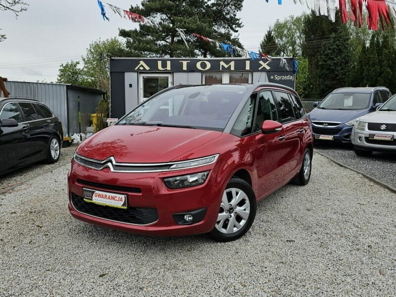 Citroen C4 Grand Picasso -SPRZEDANY- 7-mio os. MANUAL ,100%Oryginalny Lakier, Full -GWARANCJA/ II (2013-)