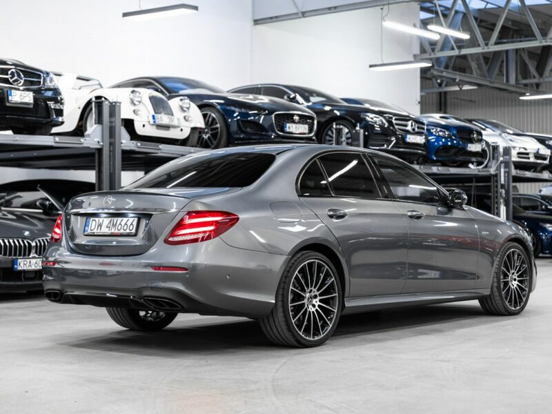 Mercedes E 43 AMG 4Matic. 401KM. Salon Polska. Bezwypadkowy. 1 wł. Stan Salonowy. W213 (2016-)